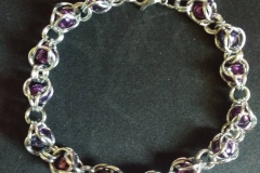 Interrupted Captured Beads Bracelet