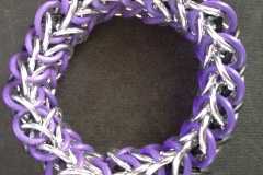 Stretchy Interwoven European 4-in-1 Bracelet (top view)
