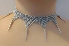 European 4-in-1 Spiked Collar